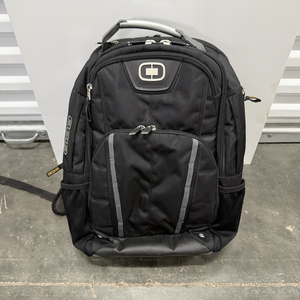 OGIO Axle Laptop Backpack 17" Black Work Travel Bag Utility Commuter Quality